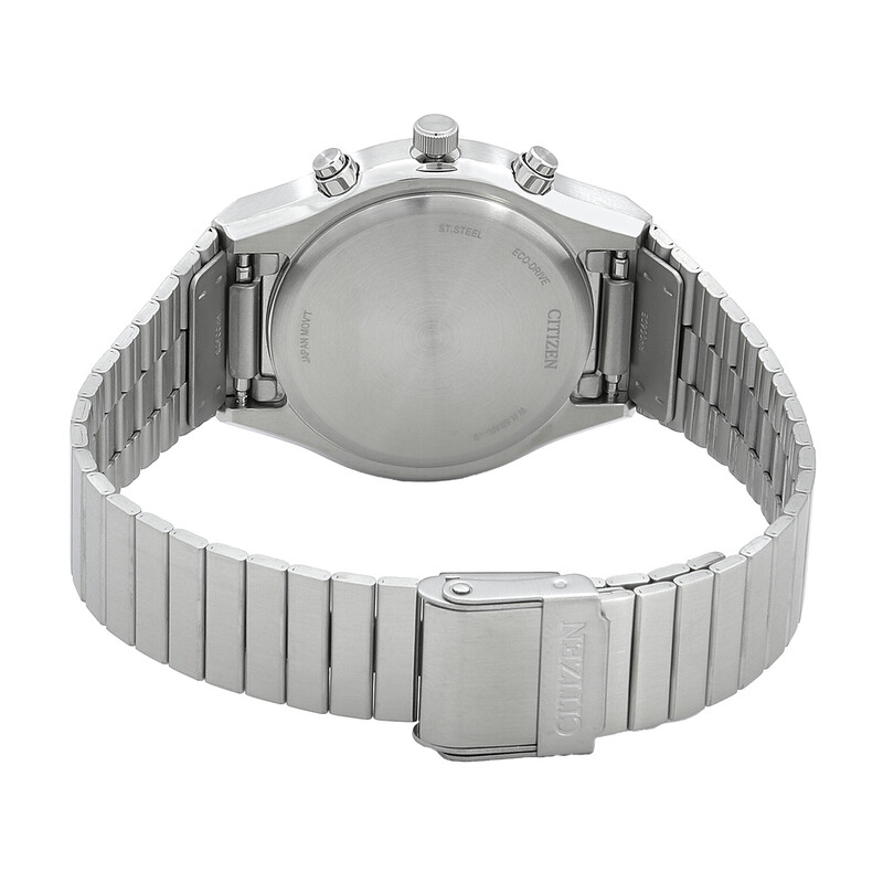Citizen Chronograph Quartz White Dial Men's Watch AT2541-54A