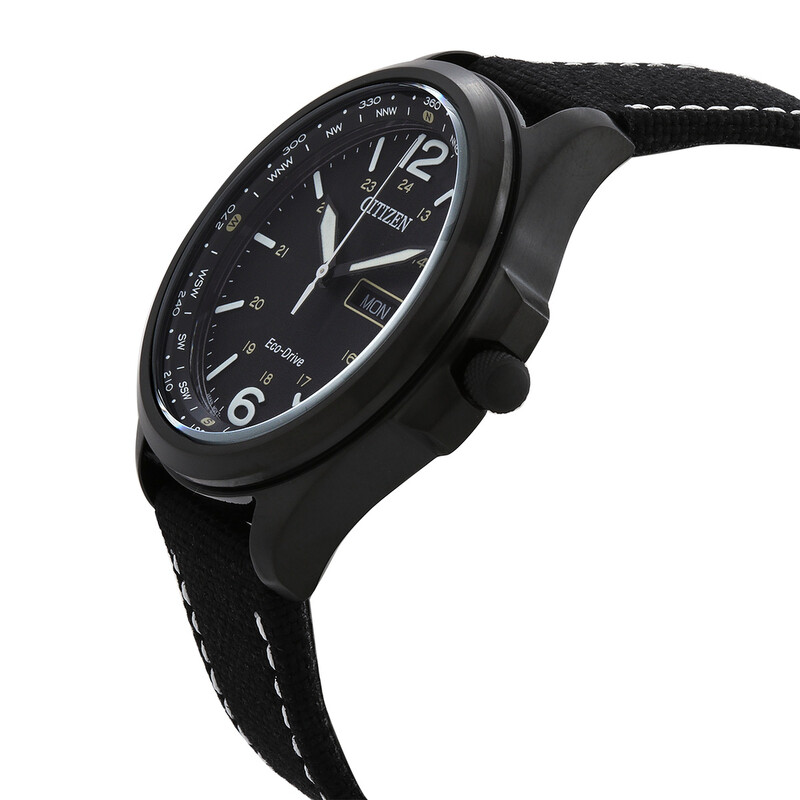 Citizen Classic Eco-Drive Black Dial Men's Watch AW0115-03E