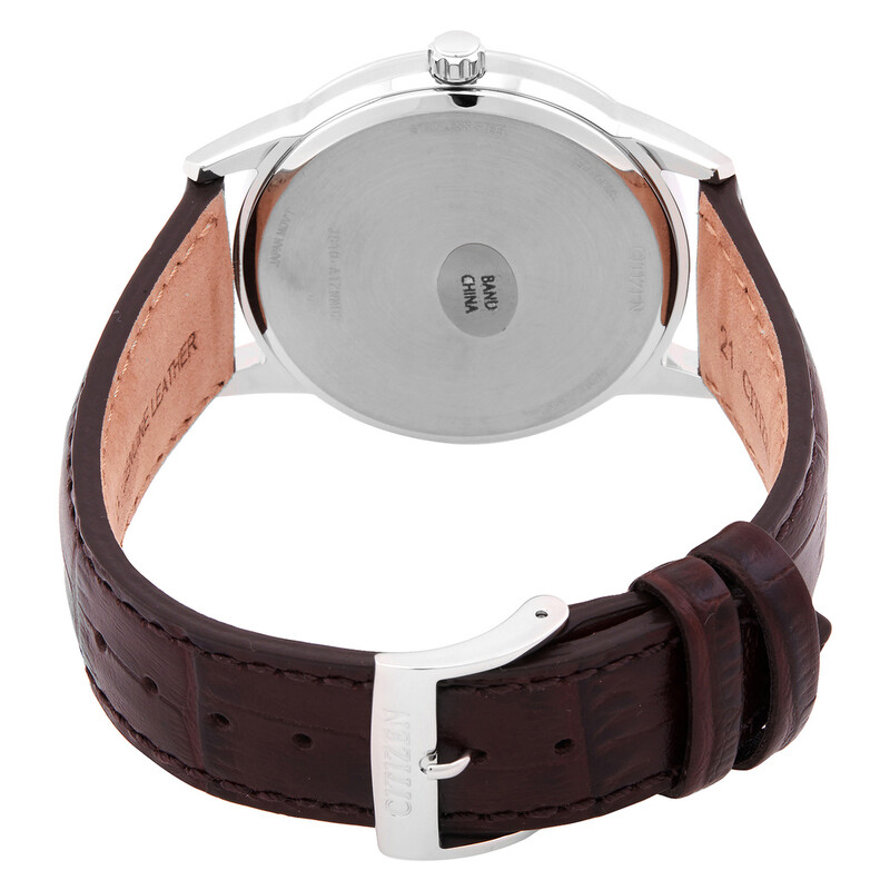 Citizen Classic Eco-Drive Silver Dial Men display picture 1
