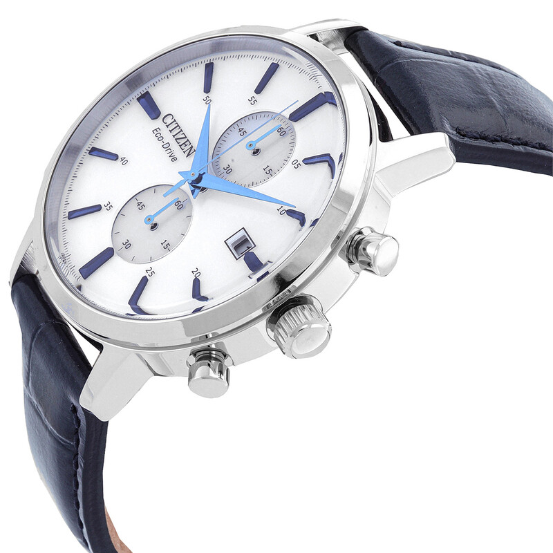 Citizen Core Collection Chronograph Quartz White Dial Men's Watch