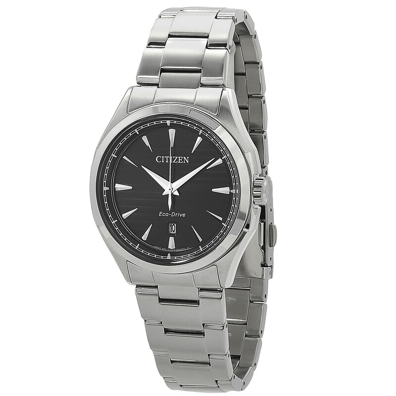 Citizen Core Eco-Drive Black Dial Men's Watch AW1750-85E
