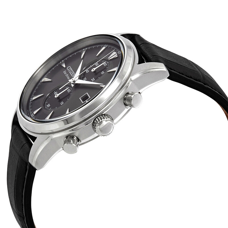 Citizen Corso Eco-Drive Chronograph Grey Dial Men's Watch CA7000