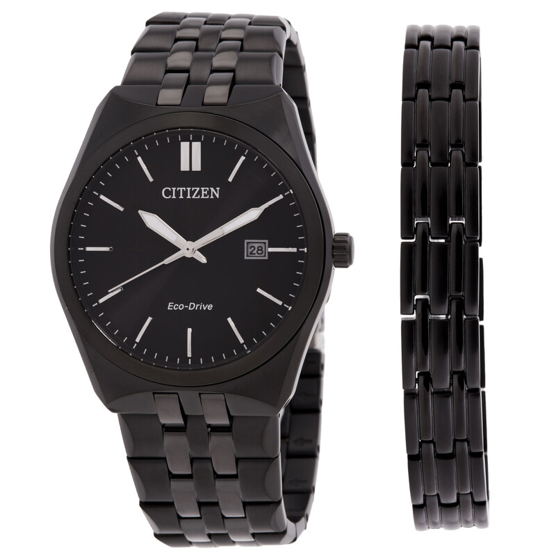 Citizen Corso Eco-Drive Black Dial Men's Watch BM7335-63E