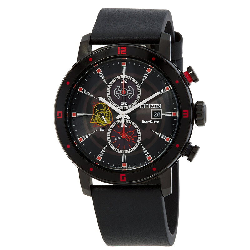 Citizen Darth Vader Chronograph Black Dial Men's Watch CA0769-04W