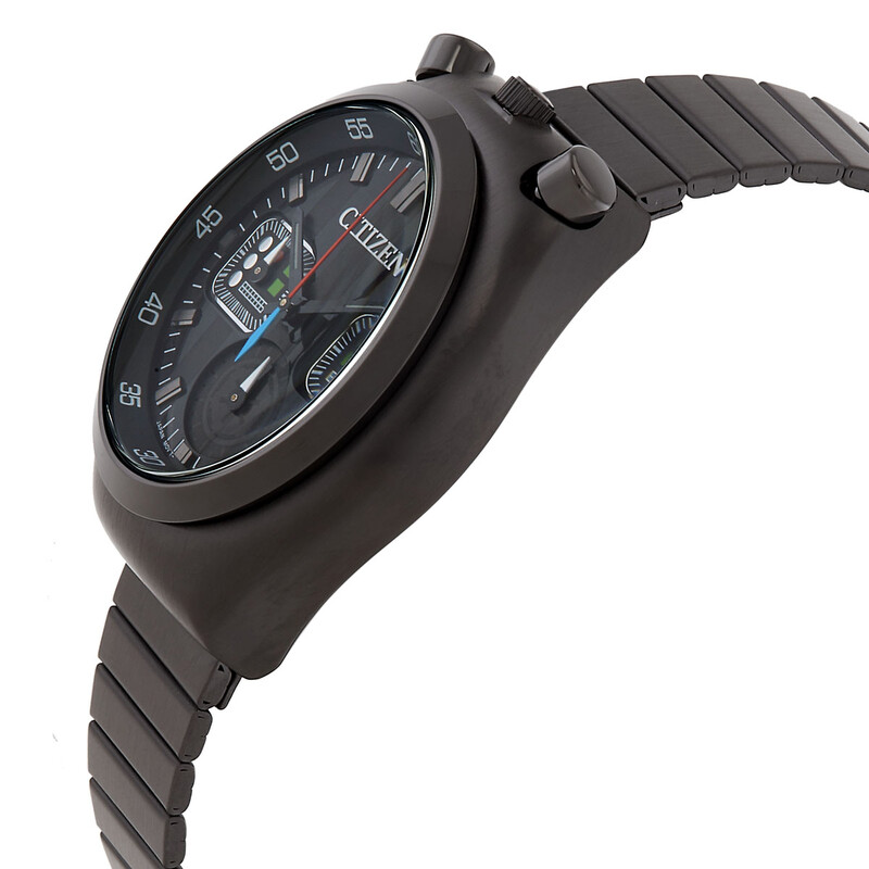 Citizen Darth Vader Star Wars Chronograph Quartz Black Dial Men's