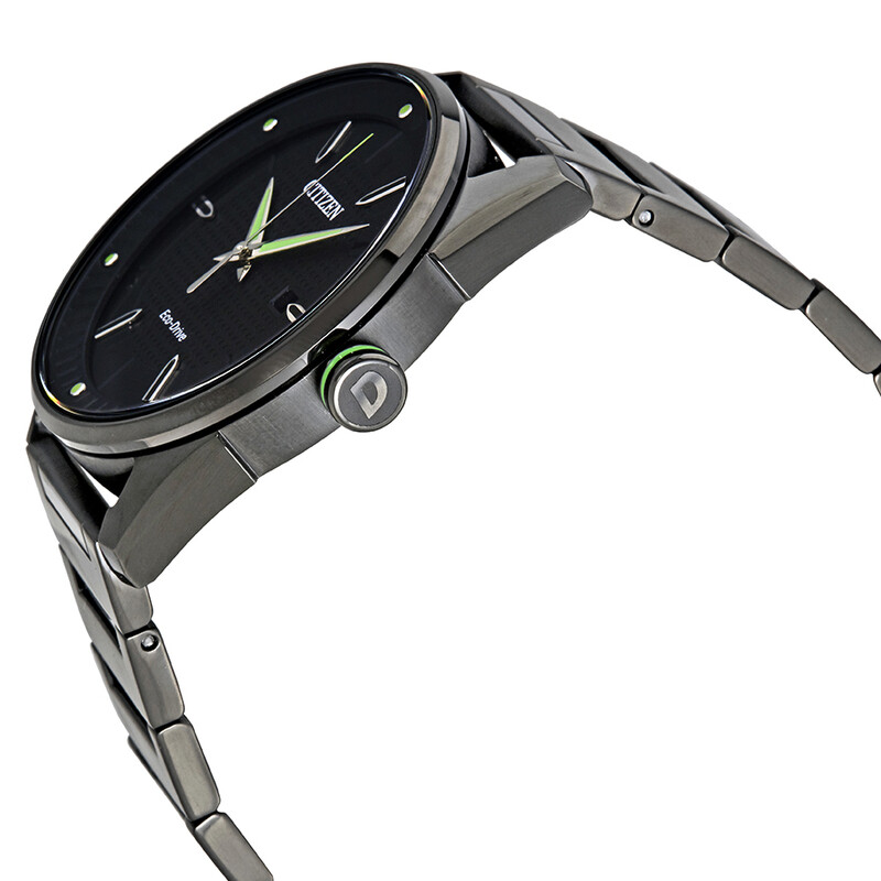 Citizen Eco-Drive Black Men's Watch BM6985-55E 013205118753