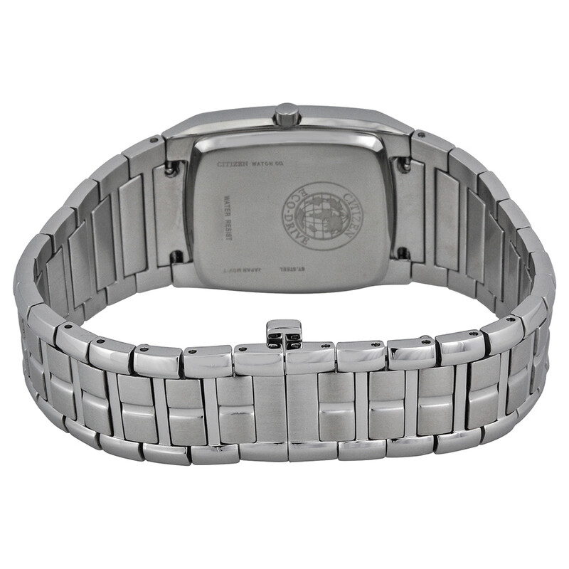 CITIZEN Eco-Drive 腕時計 ステンレス Citizen Eco Drive Black Dial Stainless Steel Men's Watch BM6550