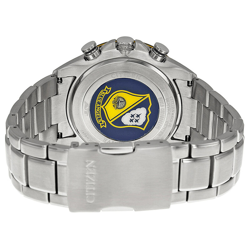 Citizen Eco Drive Blue Angels Chronograph Men's Watch AT8020-54L