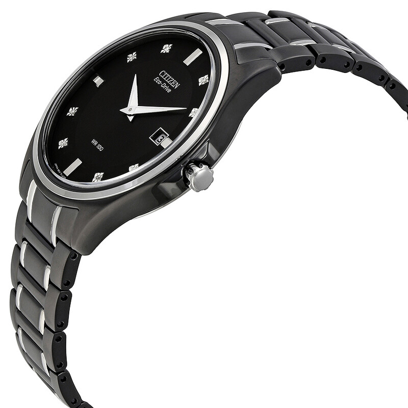 Citizen Eco Drive Diamond Men's Watch AU1054-54G 013205092107