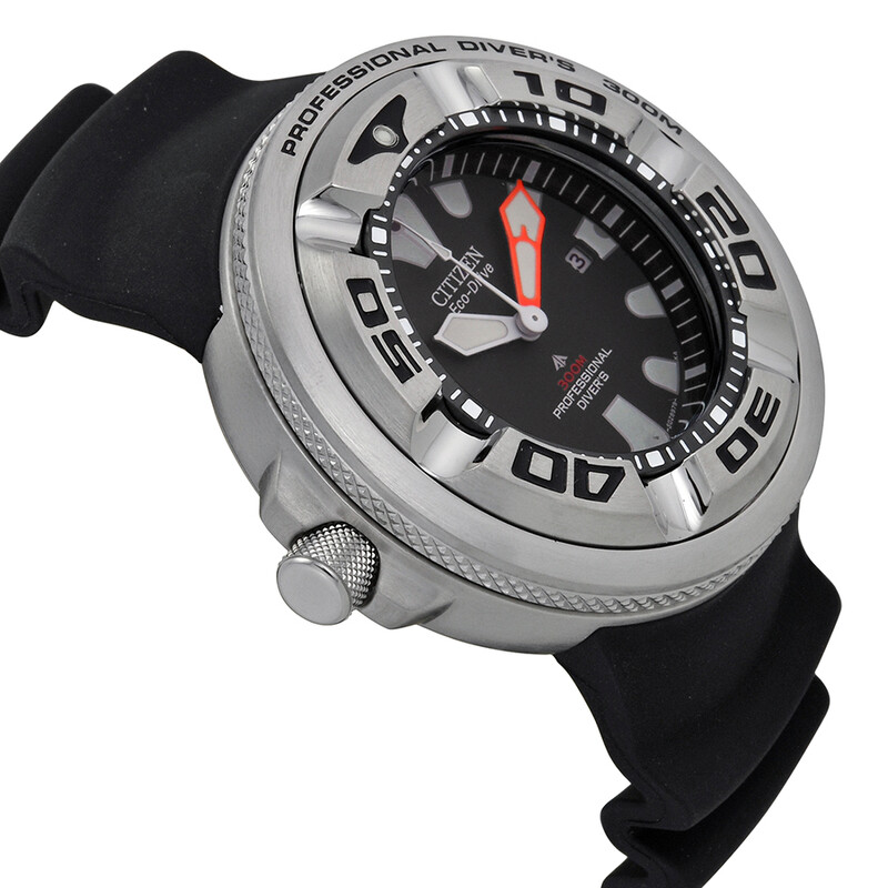 Citizen Professional Diver Lefty Black Dial Men's Watch BJ8050-08E