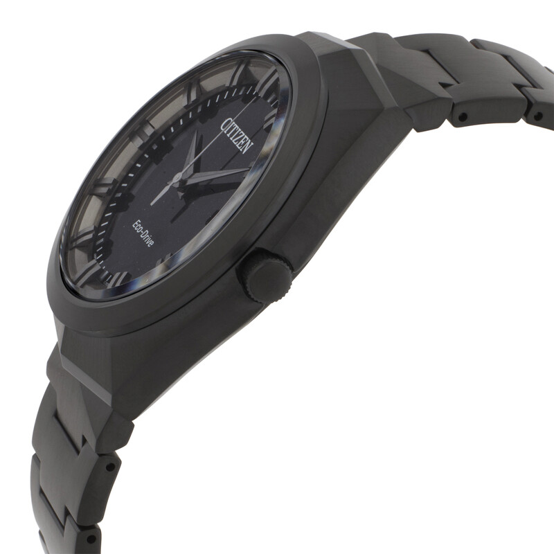 Citizen Eco-Drive 365 Quartz Black Dial Men's Watch BN1015-52E