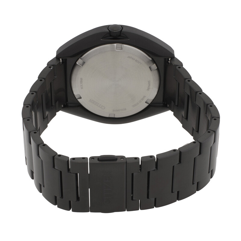 Citizen Eco-Drive 365 Quartz Black Dial Men's Watch BN1015-52E