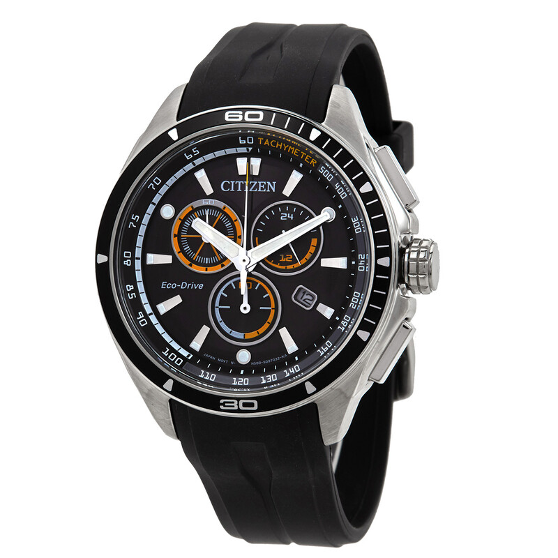Citizen Eco-Drive Black Dial Men's Sports Watch AT0955-01E
