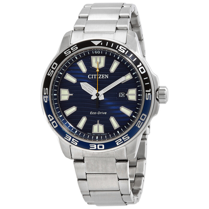 Citizen Eco-Drive Blue Dial Men's Watch AW1525-81L 4974374303998