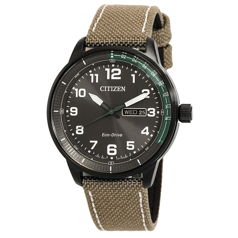 Citizen Eco-Drive Brown Dial Men's Watch BM8595-16H 4974374334244