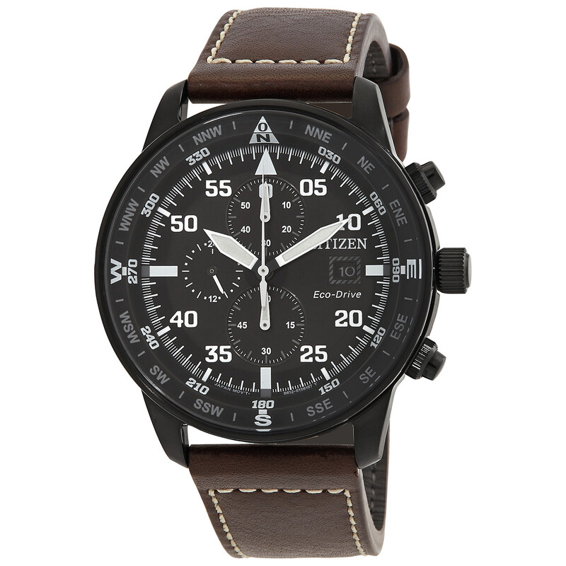 Citizen Eco-Drive Chronograph Black Dial Men's Watch CA0695-17E