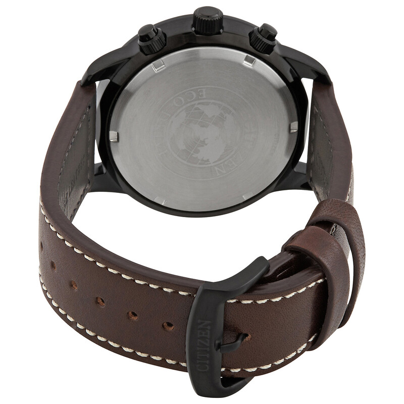 Citizen Eco-Drive Chronograph Black Dial Men's Watch CA0695-17E