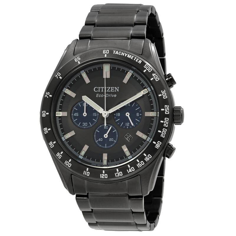 NWT Citizen Chronograph Black Dial Men\'s Watch Citizen Chronograph Quartz Black Dial Men main image 3