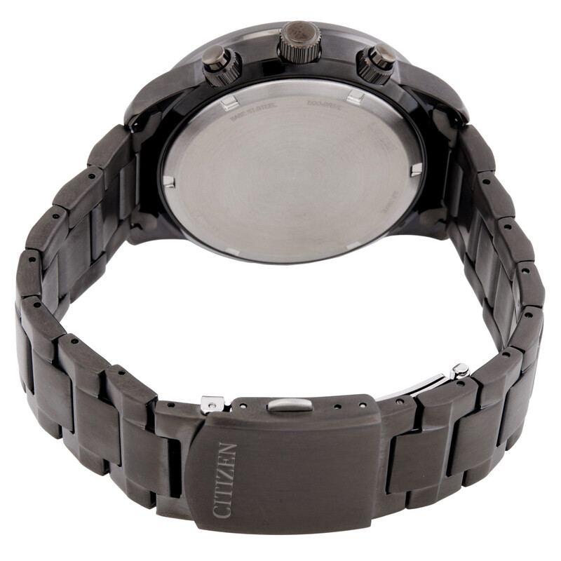 Citizen Eco-Drive Chronograph Grey Dial Men's Watch CA0696-57H