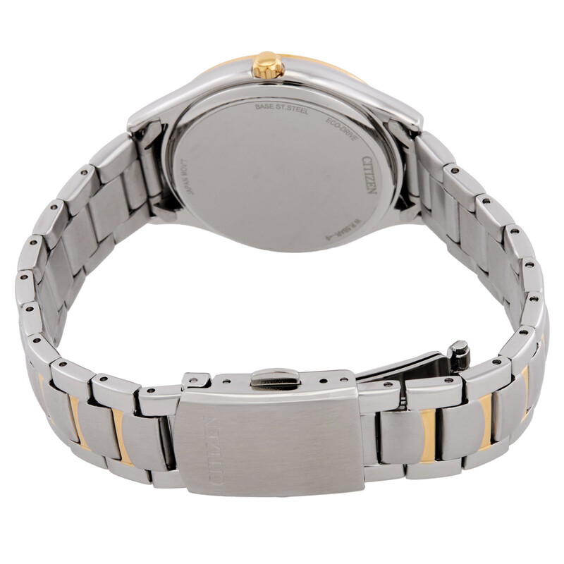 Citizen Eco-Drive Crystal Mother of Pearl Dial Ladies Watch EO1188