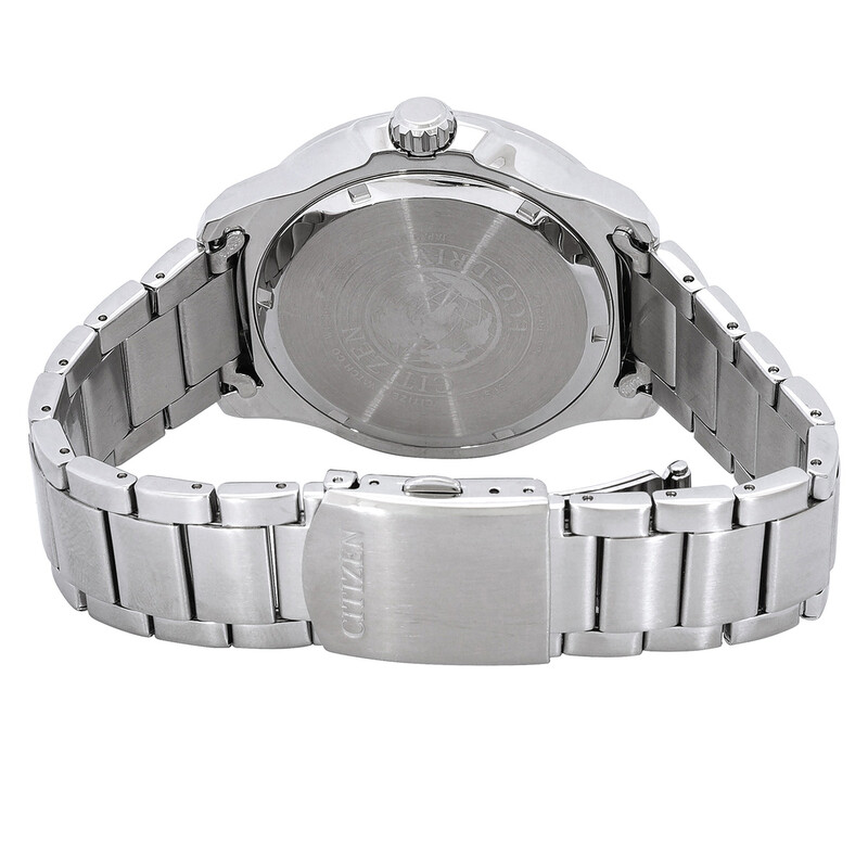 Citizen Eco-Drive Green Dial Stainless Steel Men's Watch AW1526