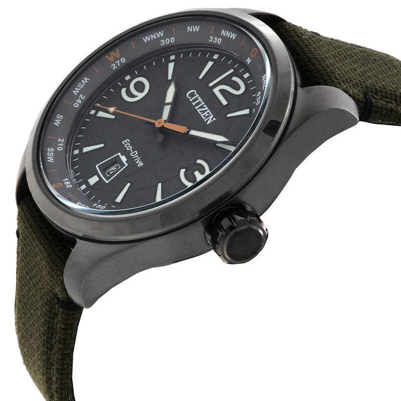 Citizen Eco-Drive Grey Dial Men's Watch AW1837-11H 4974374339751