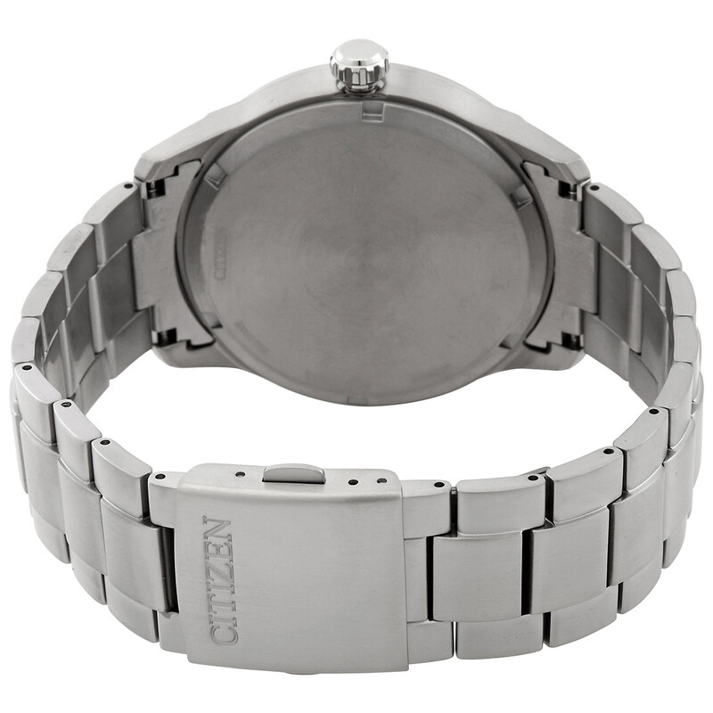 Citizen Eco-Drive Grey-Green Dial Men's Watch BM7570-80X - Watches