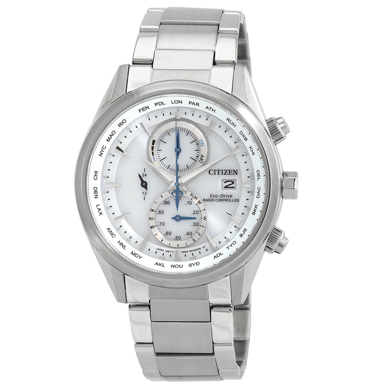 Citizen Eco-Drive Perpetual White Dial Men's Watch AT8260-85A