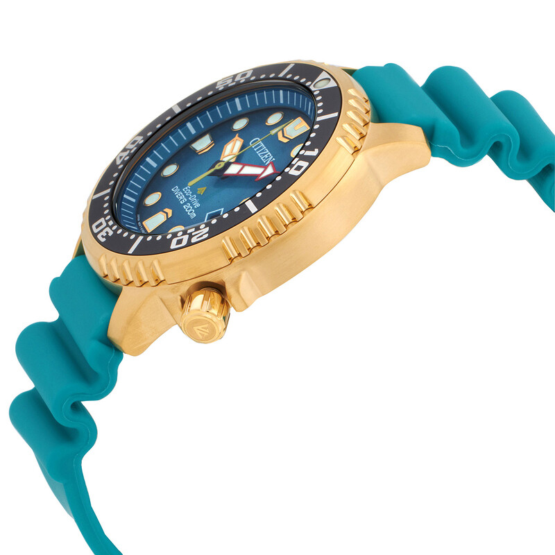 Citizen Eco-Drive Promaster Dive Turquoise Dial Men's Watch BN0162