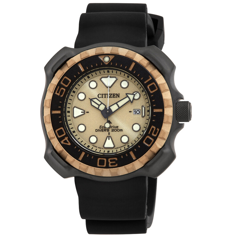 CITIZEN ダイバーズウォッチ BN0226-10P Citizen Eco-Drive Promaster Marine Gold Dial Men's Watch BN0226