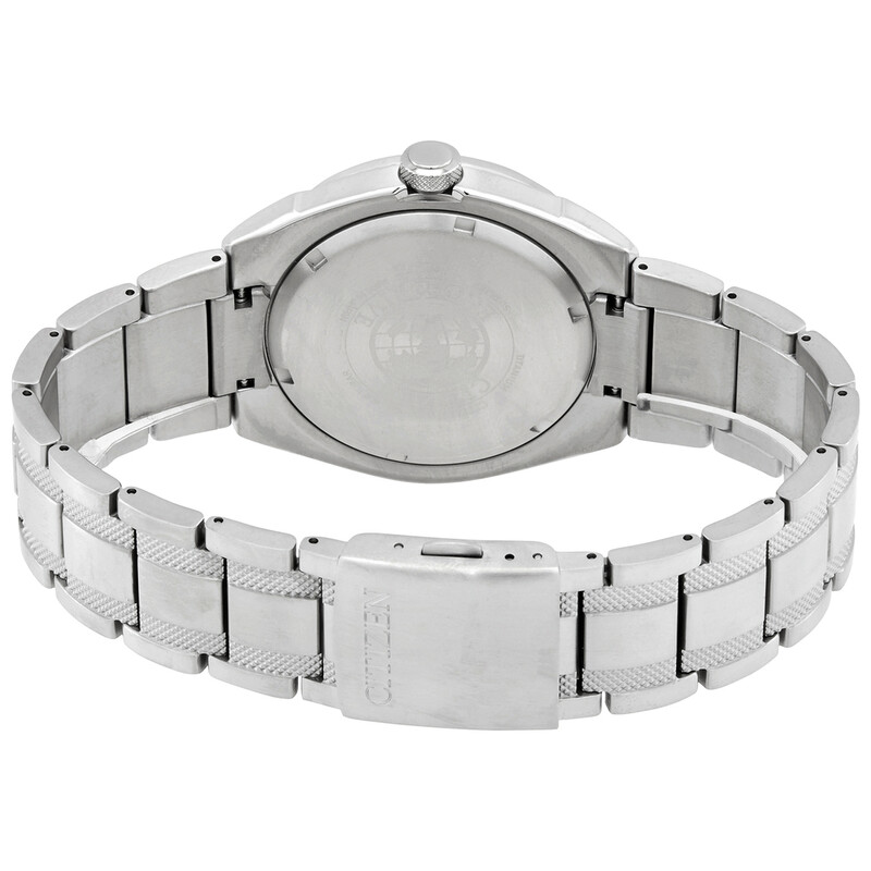 Citizen Eco-Drive Titanium Black Dial Men's Watch BM6901-55E