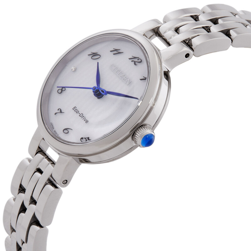 NWT Citizen Eco-Drive White Dial Ladies Watch Amazon.com: Citizen Ladies main image 2