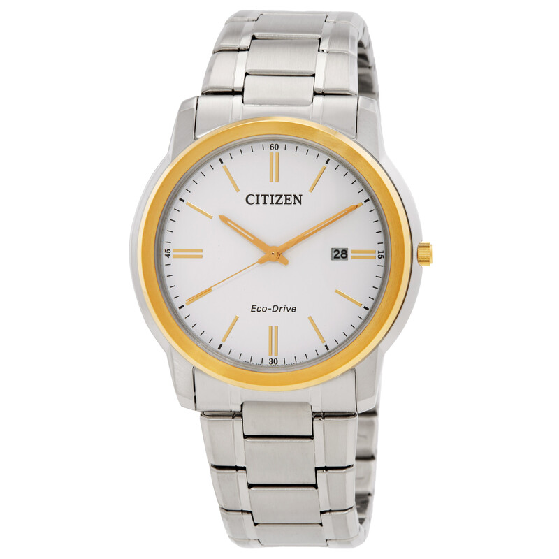 Citizen Eco-Drive White Dial Men's Watch AW1219-53A 013205169007