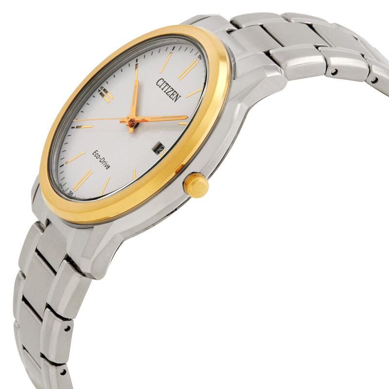 Citizen Eco-Drive White Dial Men's Watch AW1219-53A 013205169007