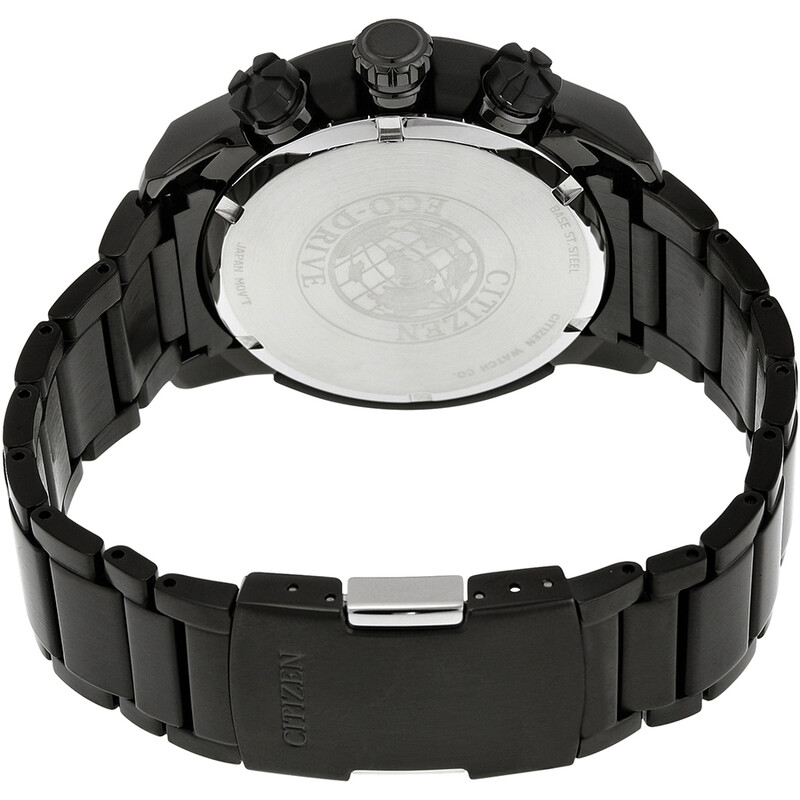 Citizen Ecosphere Eco-Drive Black Dial Men's Watch CA4184-81E