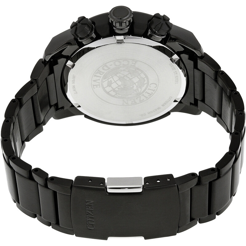 Citizen Ecosphere Eco-Drive Black Dial Men's Watch CA4184-81E