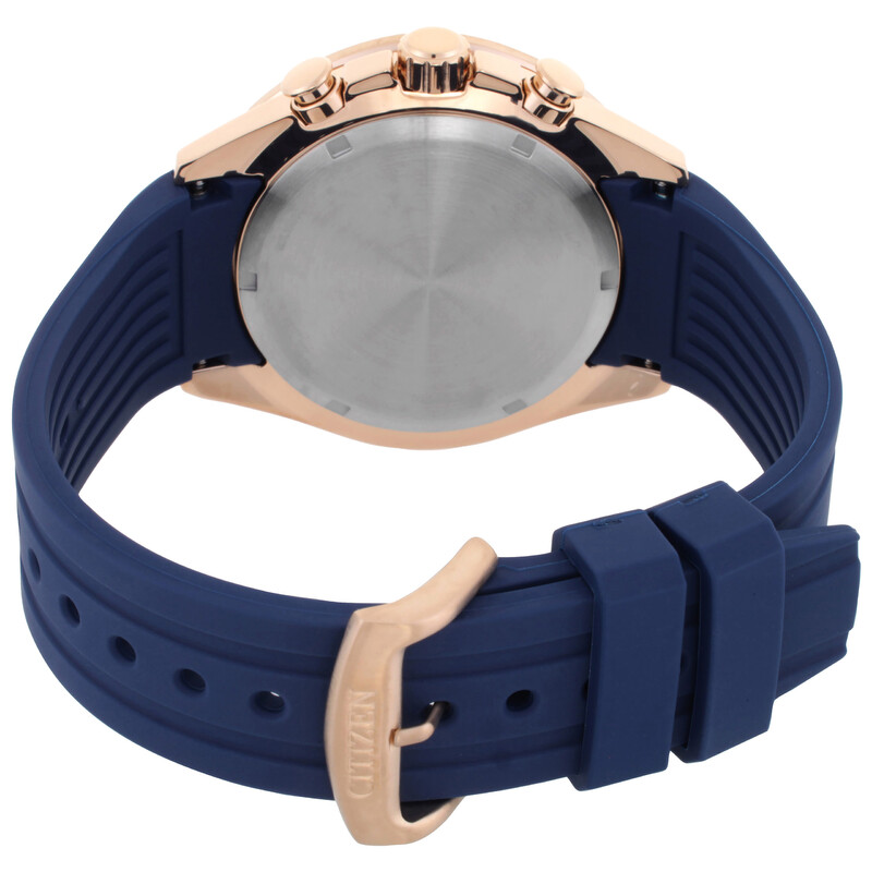 Citizen Endeavor Chronograph Quartz Blue Dial Men's Watch CA4733
