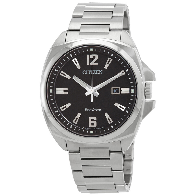 Citizen Endicott Eco-Drive Black Dial Men's Watch AW1720-51E
