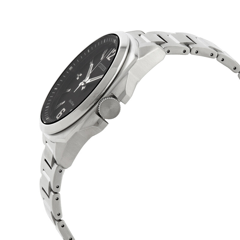 Citizen Endicott Eco-Drive Black Dial Men's Watch AW1720-51E