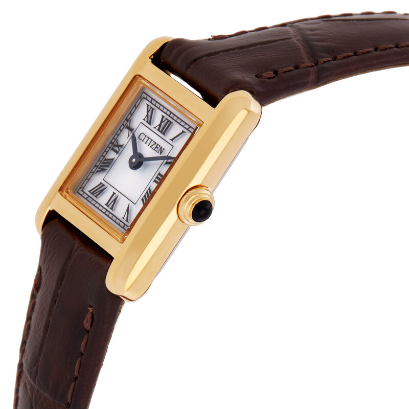 Citizen Fio Roma Silver Dial Ladies Watch EG2797-13A 4974374348920