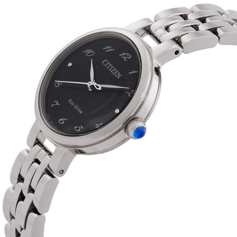 Citizen L Classic Eco-Drive Black Dial Ladies Watch EM0990-81E
