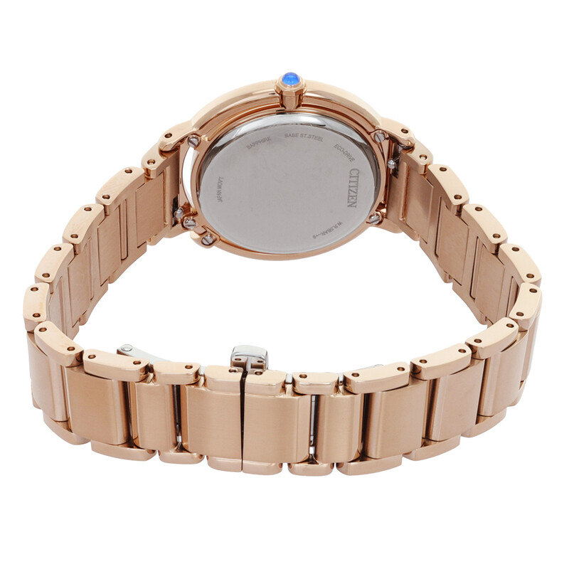 Citizen L Eco-Drive Mother of Pearl Dial Ladies Watch EM1093-61D