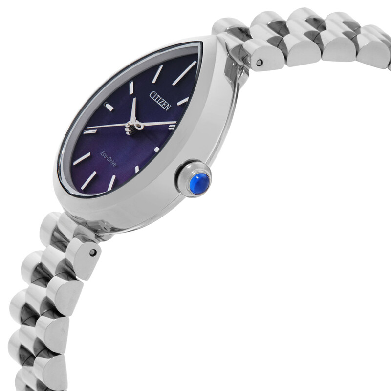 Citizen L Rainell Eco-Drive Purple Dial Ladies Watch EM1200  display picture 1