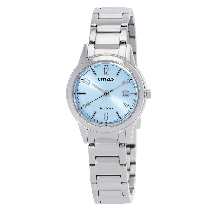 Citizen Lady Eco-Drive Blue Dial Watch FE1241-71L 4974374339676