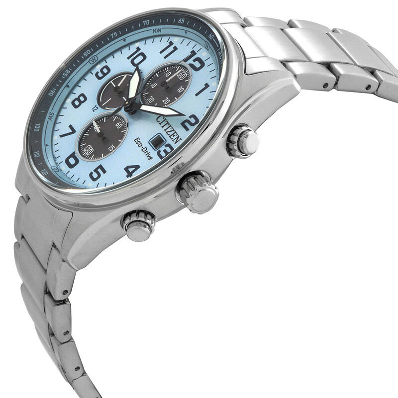 Citizen Limited Edition Chronograph Blue Dial Men's Watch CA0770