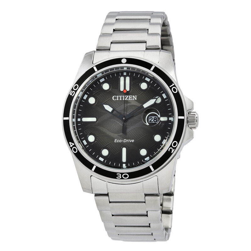 Citizen Marine 1810 Eco-Drive Black Dial Men's Watch AW1816-89E