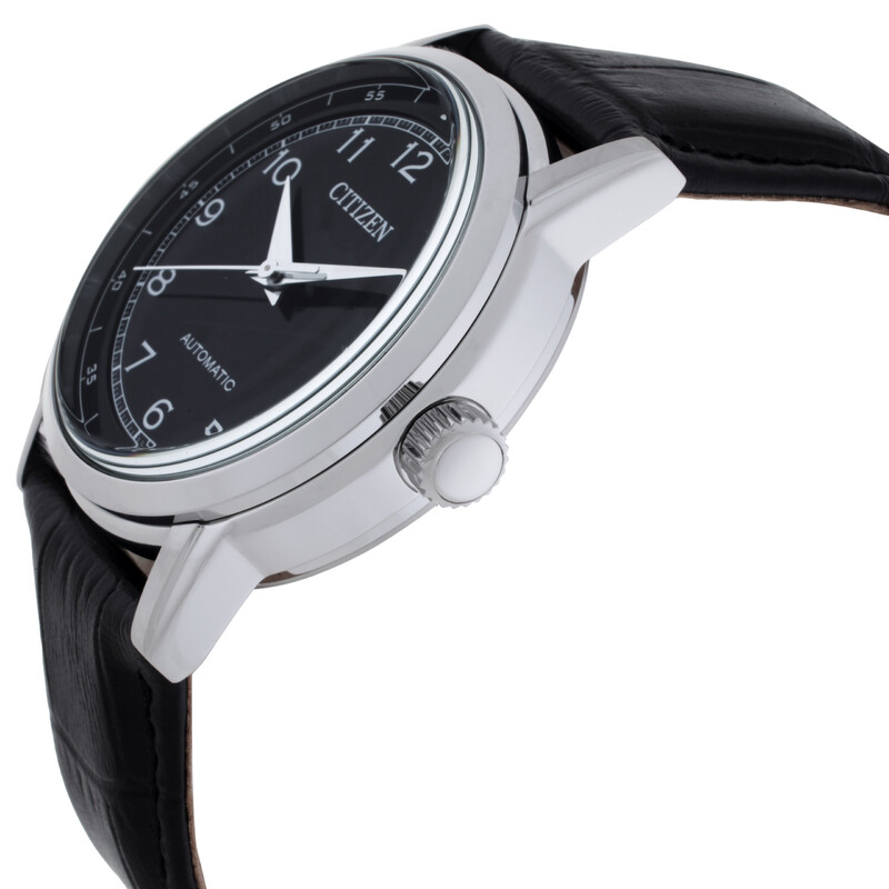 Citizen Mechanical Automatic Black Dial Men