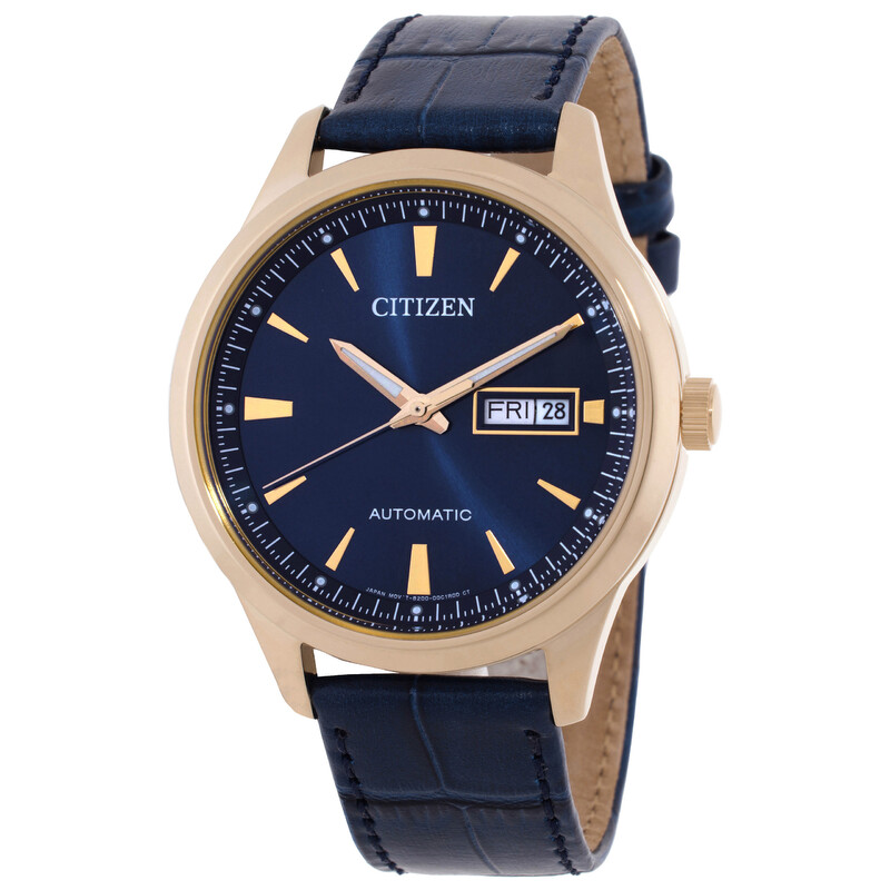 Citizen Mechanical Automatic Blue Dial Men's Watch NY4063-01L
