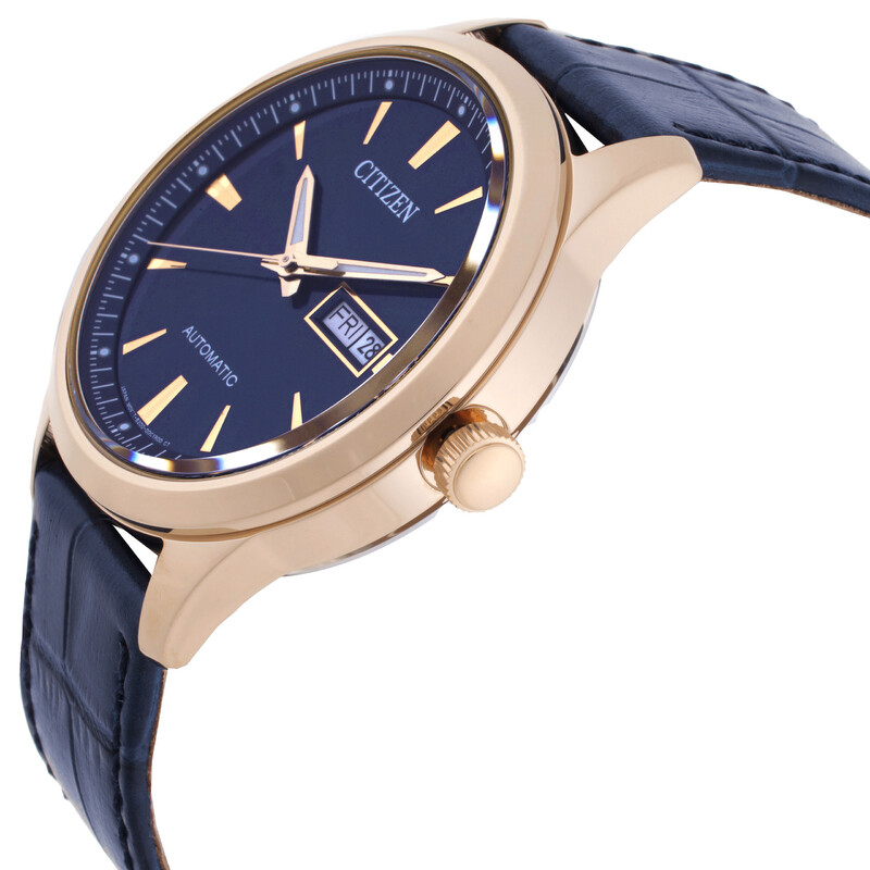 Citizen Mechanical Automatic Blue Dial Men's Watch NY4063-01L