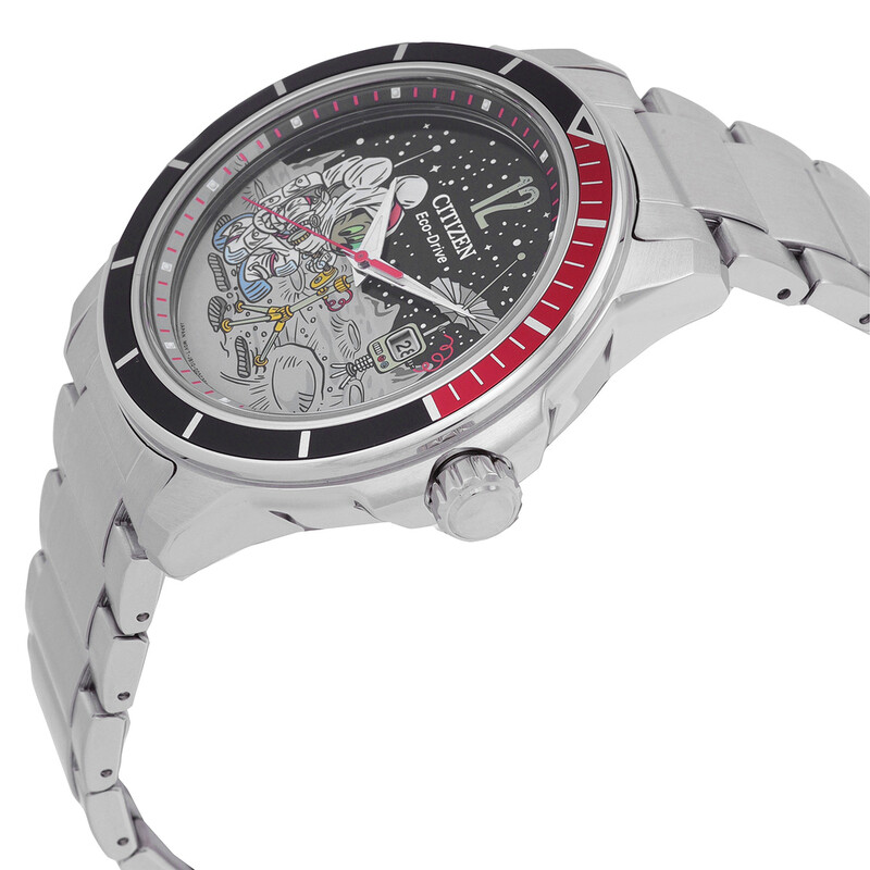 Citizen Mickey Astronaut Eco-Drive Coke Bezel Men's Watch AW1709